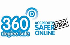 360 Degree Safe Safer Online Logo